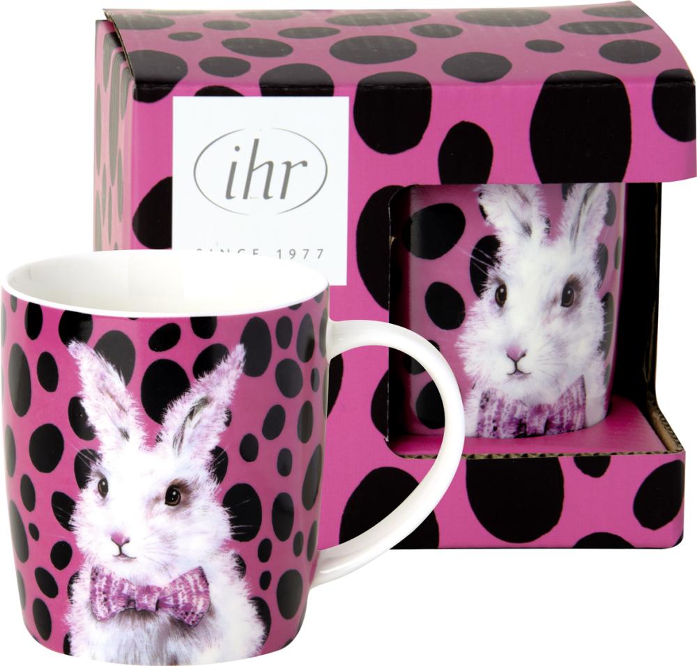 Bad Hair BUNNY Kaffeetasse, Porzellanbecher, IHR Ideal Home Range